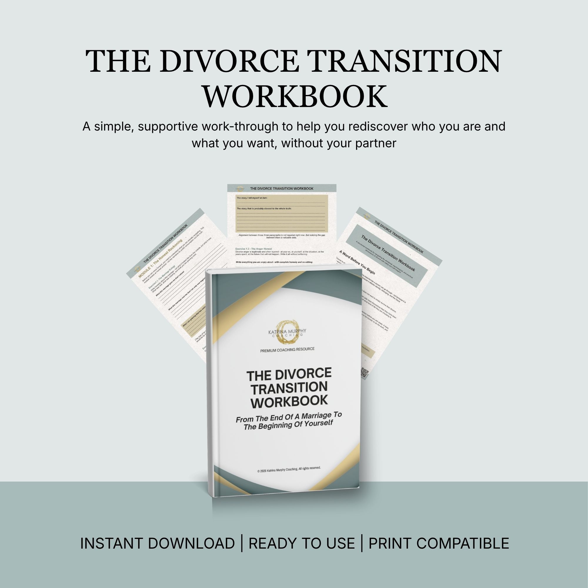 THE DIVORCE TRANSITION WORKBOOK - Image 2