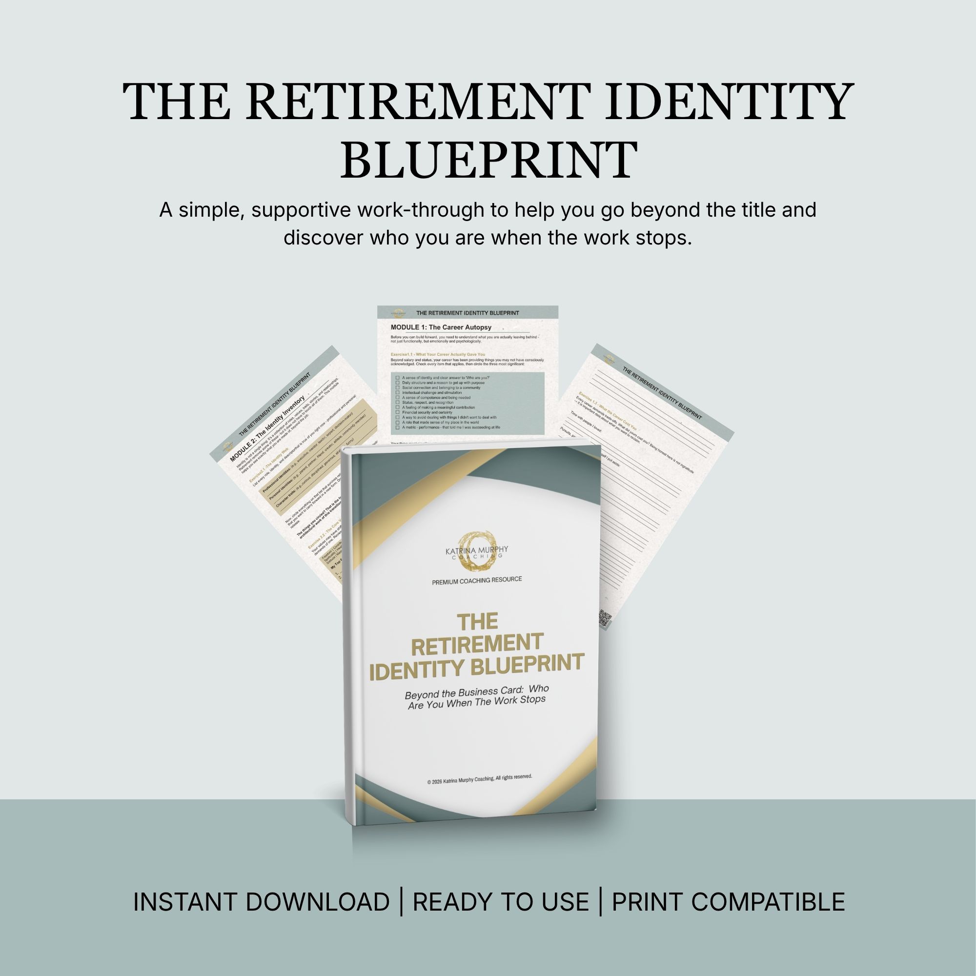 THE RETIREMENT IDENTITY BLUEPRINT