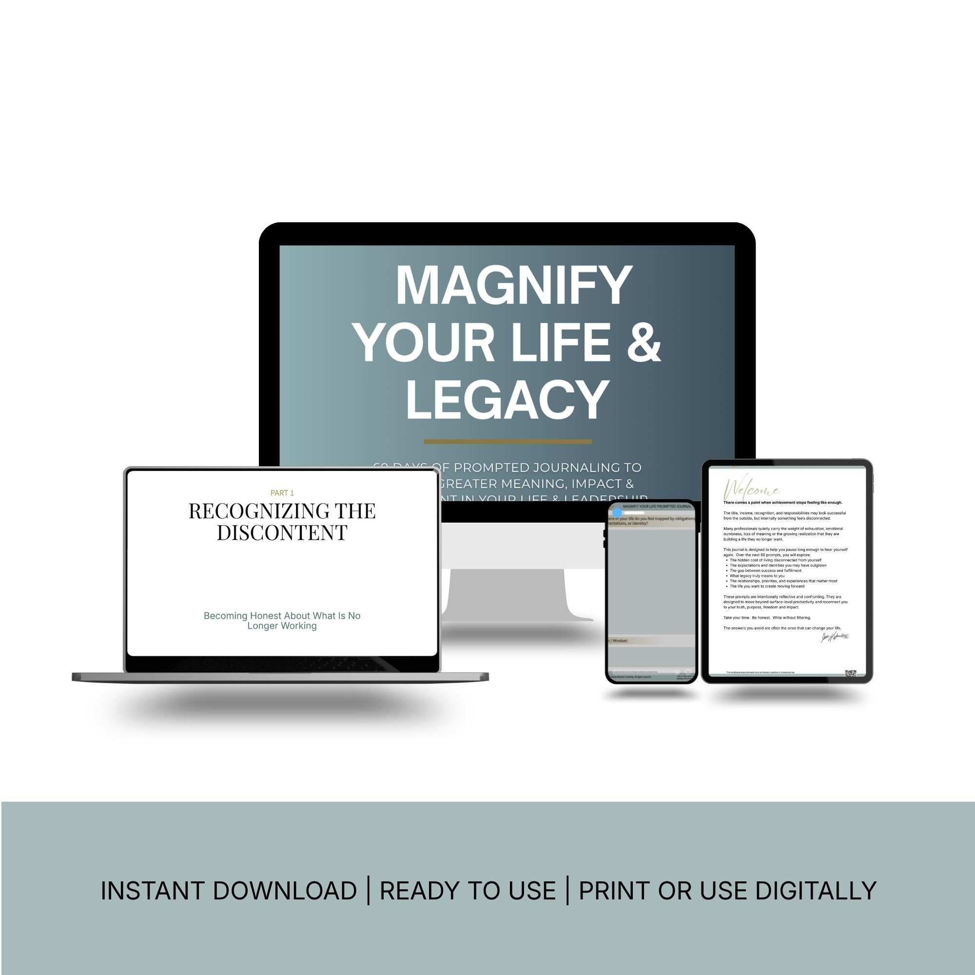 MAGNIFY YOUR LIFE PROMPTED JOURNAL - Image 3