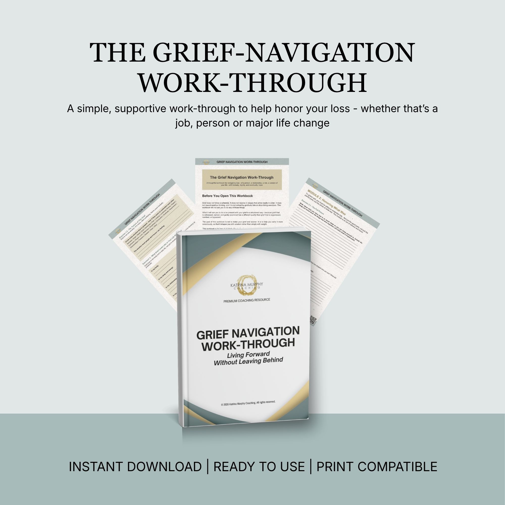 THE GRIEF NAVIGATION WORKBOOK